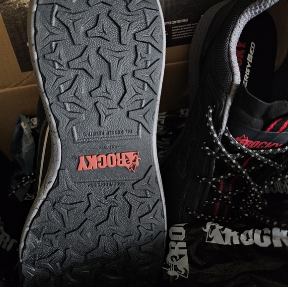 ROCKY Men's Rocky Industrial Athletix Lo-Top Composite Toe Work Shoe - Picture 3 of 13